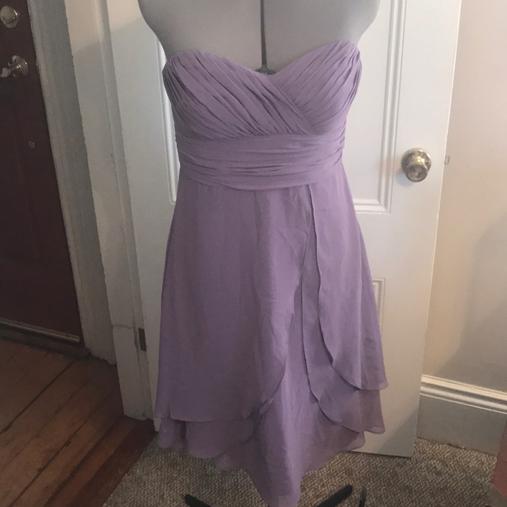 Moving sale! Bill Levkoff purple cocktail dress 8